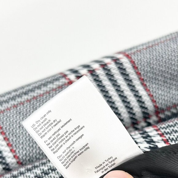 Anine Bing Madeleine Plaid Blazer Jacket Medium - Picture 9 of 9